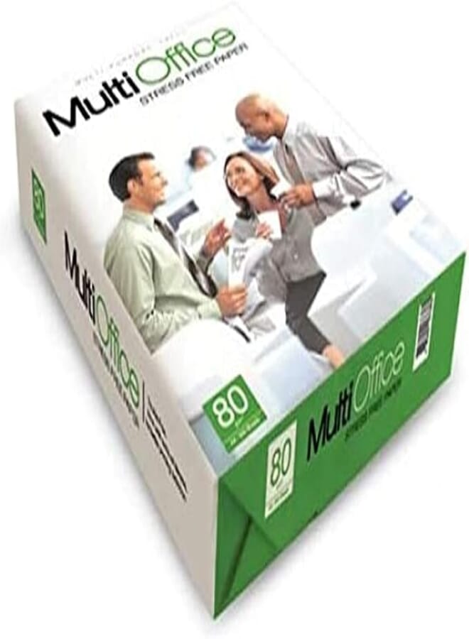 Multi Office A4 Paper 80 gsm - White - Pack of 500 Sheets